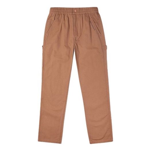 Cargo bukser Converse Logo Straight Casual Pants Brun | 10020002-A04