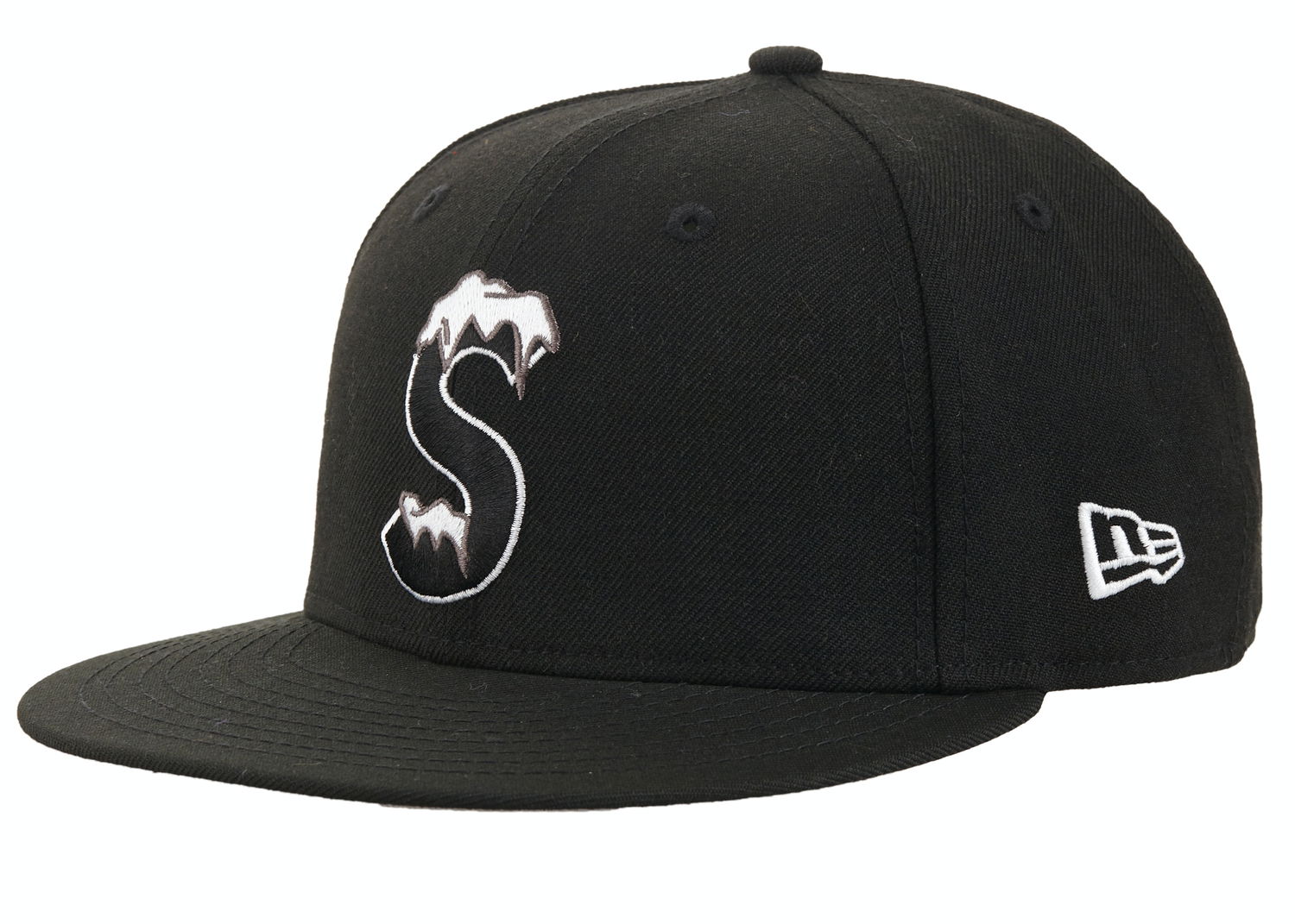 Hat Supreme New Era x Characters S Logo "Black" Sort | SS22H85 BLACK, 0