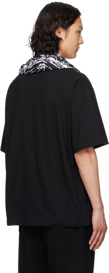 T-shirt We11done We11done Wrinkled Muffler T-Shirt Sort | WD-TT1-25-732-U-BK, 2