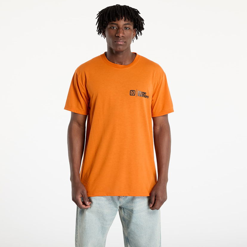 T-shirt Horsefeathers Horsefeathers Rooter Tech Tee Orange | SM1247J