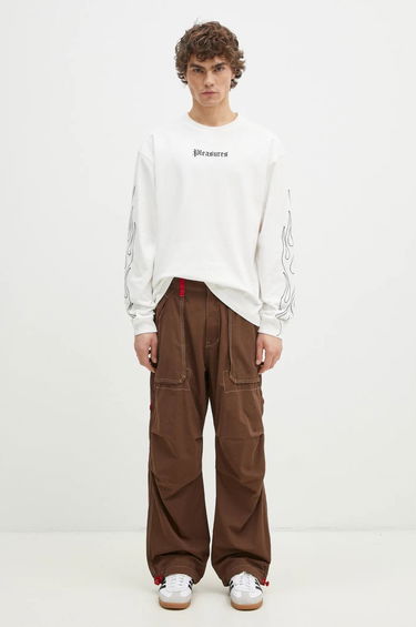 Cargo bukser Pleasures PLEASURES Public Utility Pants Brun | P24W011, 5
