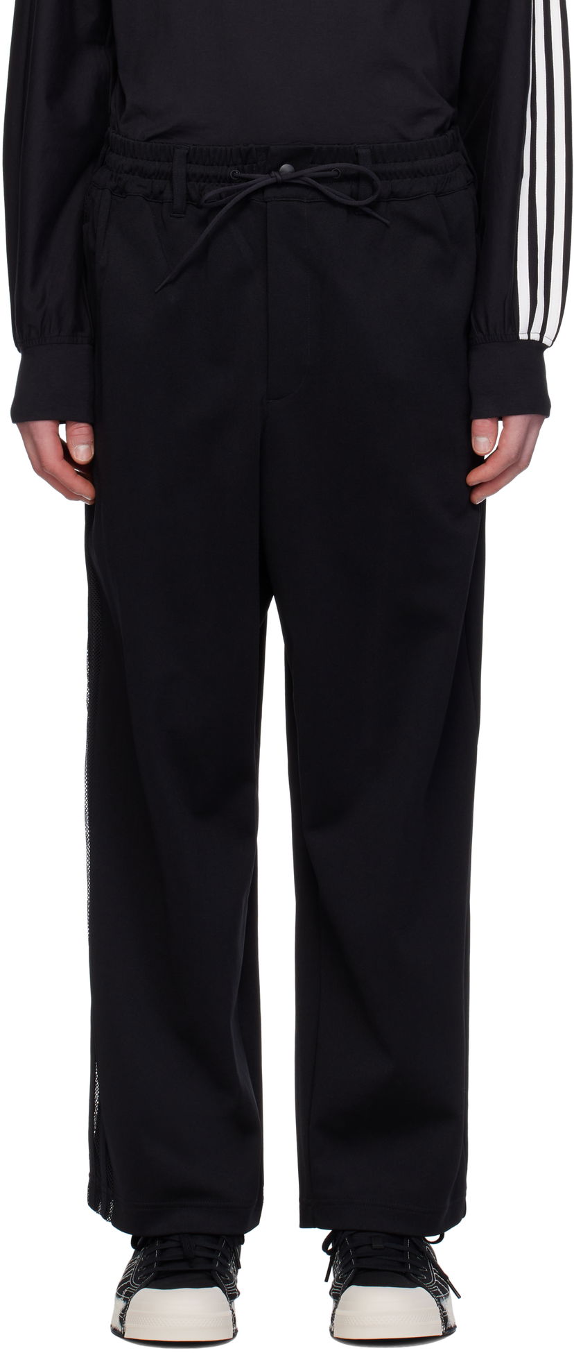 Joggingbukser Y-3 Y-3 Mesh TP Sweatpants Sort | JL8311