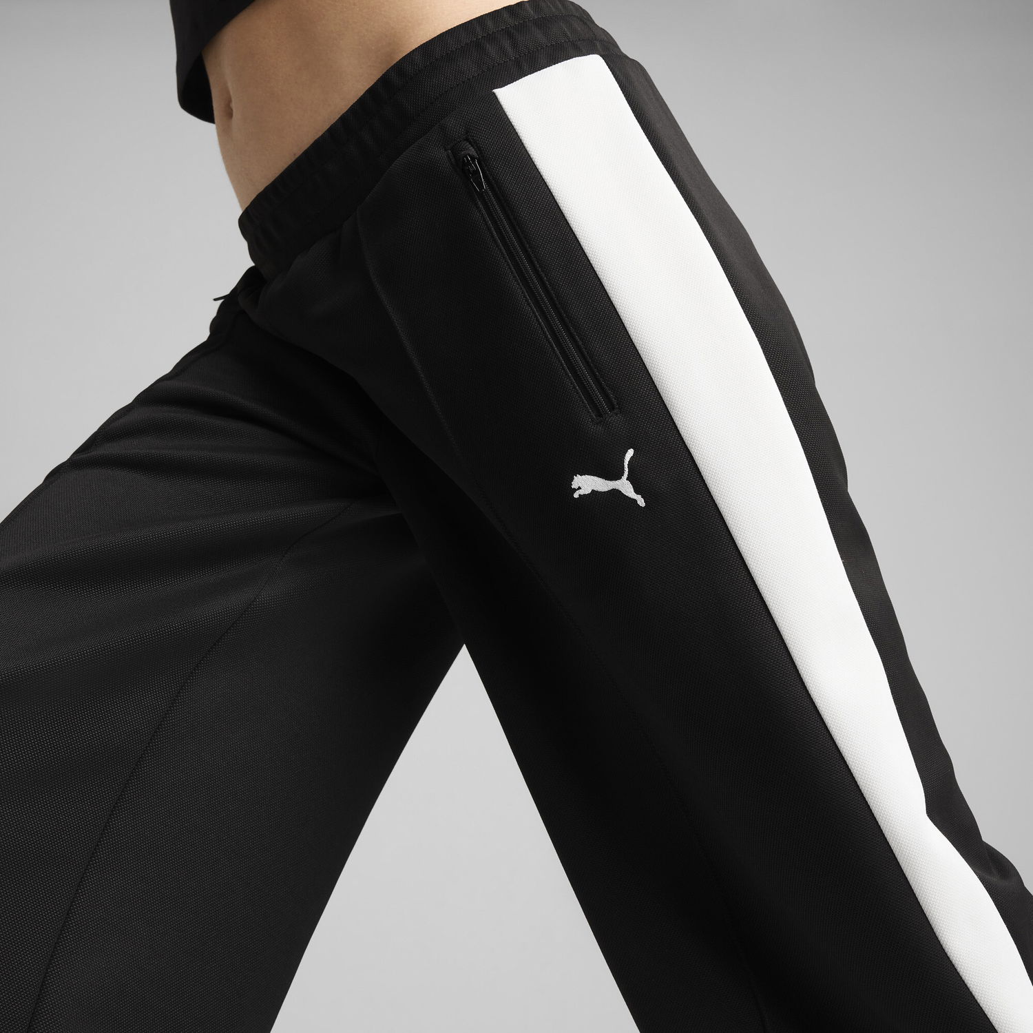 Joggingbukser Puma T7 Wide Leg Track Pants Sort | 629803_01, 1