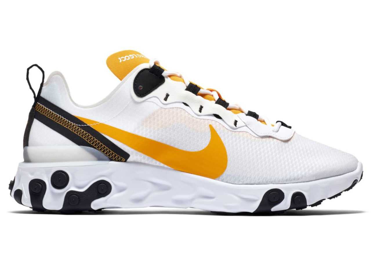 Sneakers og sko Nike React Element 55 University Gold Gul | CI3831-100, 0