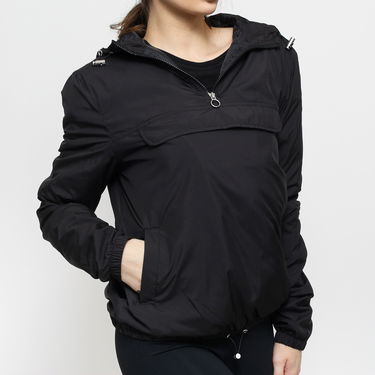 Vindjakke Urban Classics Basic Pull Over Jacket Sort | TB2013, 2