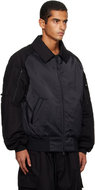 Bomberjakke Y-3 Y-3 UT Twill Bomber Jacket Sort | JY4554, 1