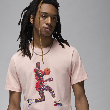 T-shirt Jordan Jordan Flight Essentials Lyserød | FN6000-622, 4