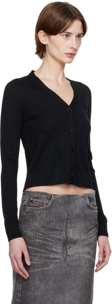 Sweater Diesel M-Alima Cropped Cardigan Sort | A17499 0DCCH, 1