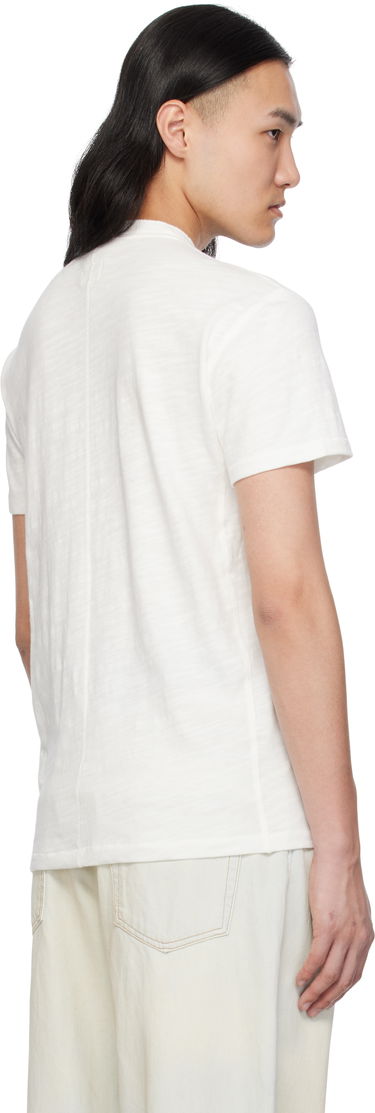 T-shirt rag & bone Rag & Bone Classic Cotton Henley T-Shirt Hvid | M000T996G, 2