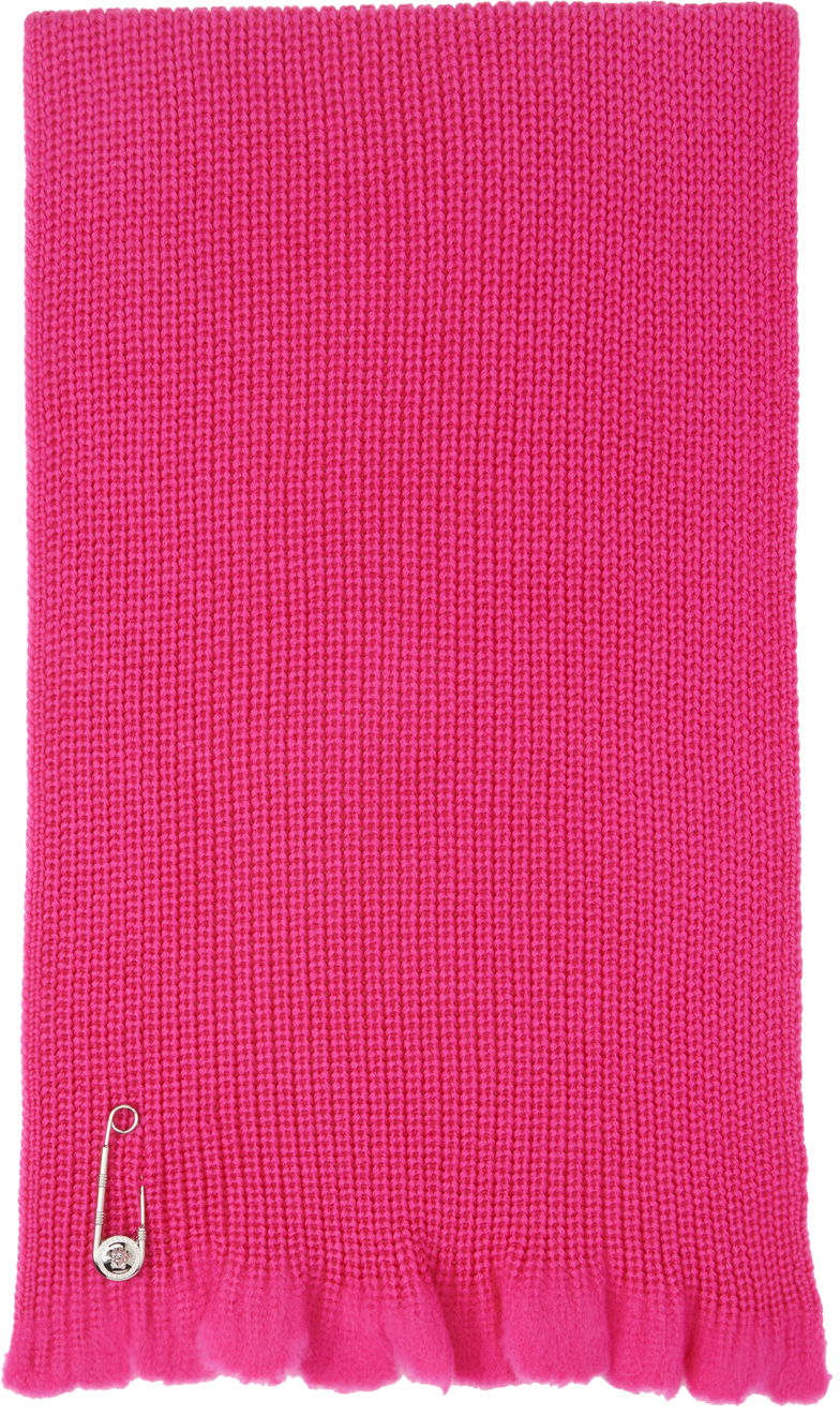 Tørklæde Versace Medusa Safety Pin Scarf Lyserød | 1011455_1A08342, 0