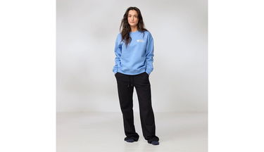 Sweatshirt FJÄLLRÄVEN Classic Crew-Neck Sweatshirt Blå | F14600186-537, 3