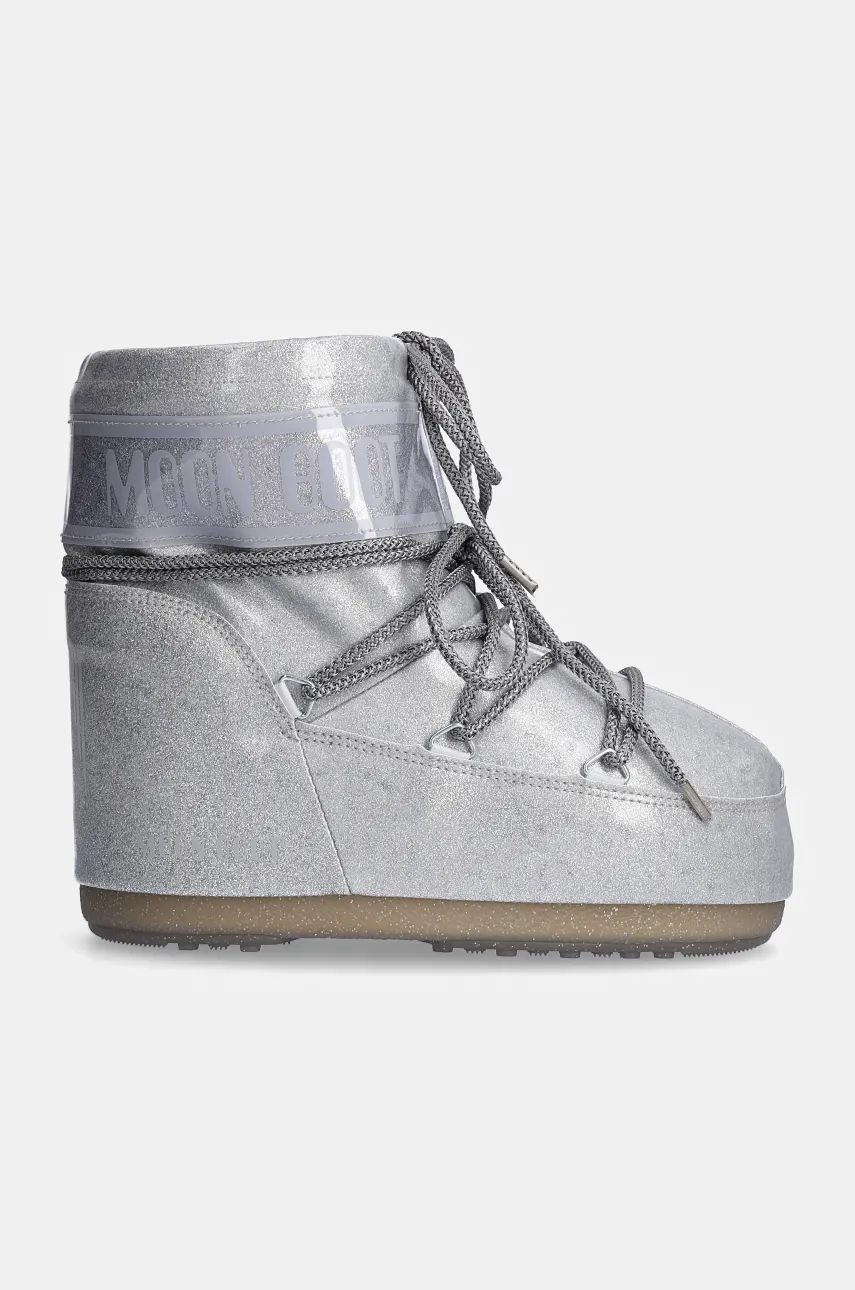 Sneakers og sko Moon Boot MB ICON LOW GLITTER Boots Grå | 80D1409440.H001, 1