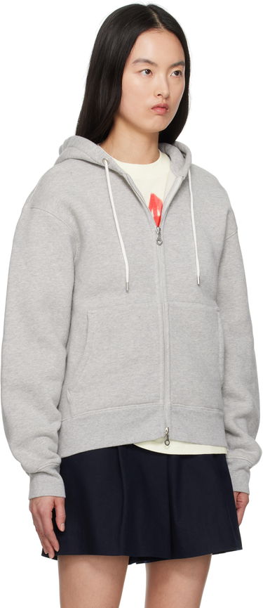 Sweatshirt OUR LEGACY Our Legacy Rascal Zip-Up Hoodie Grå | M2256RG, 4