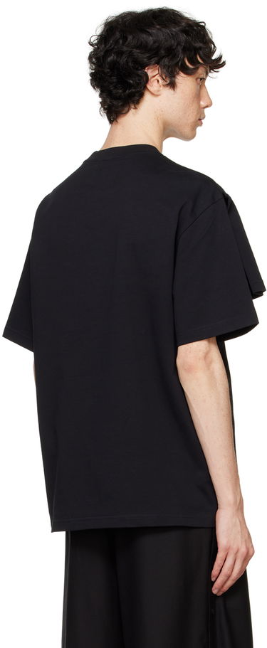 T-shirt Feng Chen Wang Feng Chen Wang Double Collar T-Shirt Sort | FF12TSH715B, 2