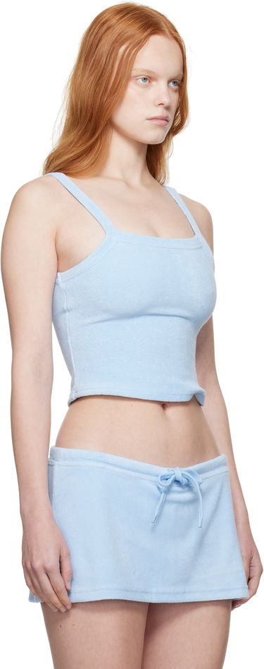 Tanktop GUIZIO Guizio Dani Terry Tank Top Hvid | P25106K098, 4