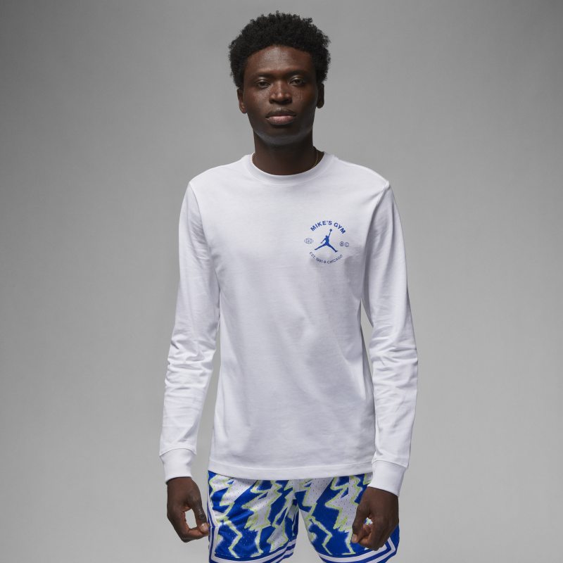 T-shirt Jordan Sport Breakfast Club Long-Sleeve T-Shirt Hvid | DV1472-100, 0