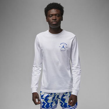 T-shirt Jordan Sport Breakfast Club Long-Sleeve T-Shirt Hvid | DV1472-100, 0