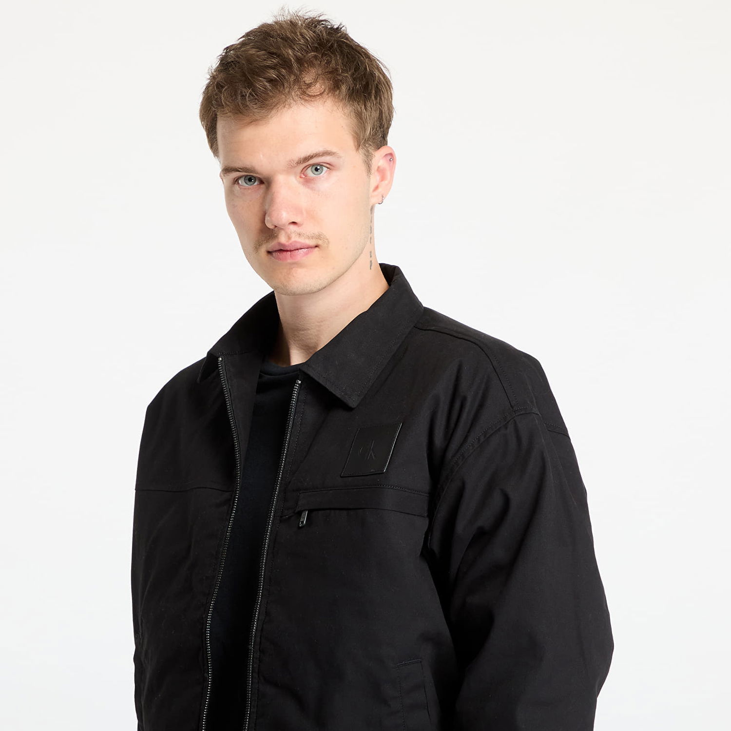 Jakke CALVIN KLEIN Calvin Klein Jeans Zip Jacket Sort | J30J326713 BEH, 1