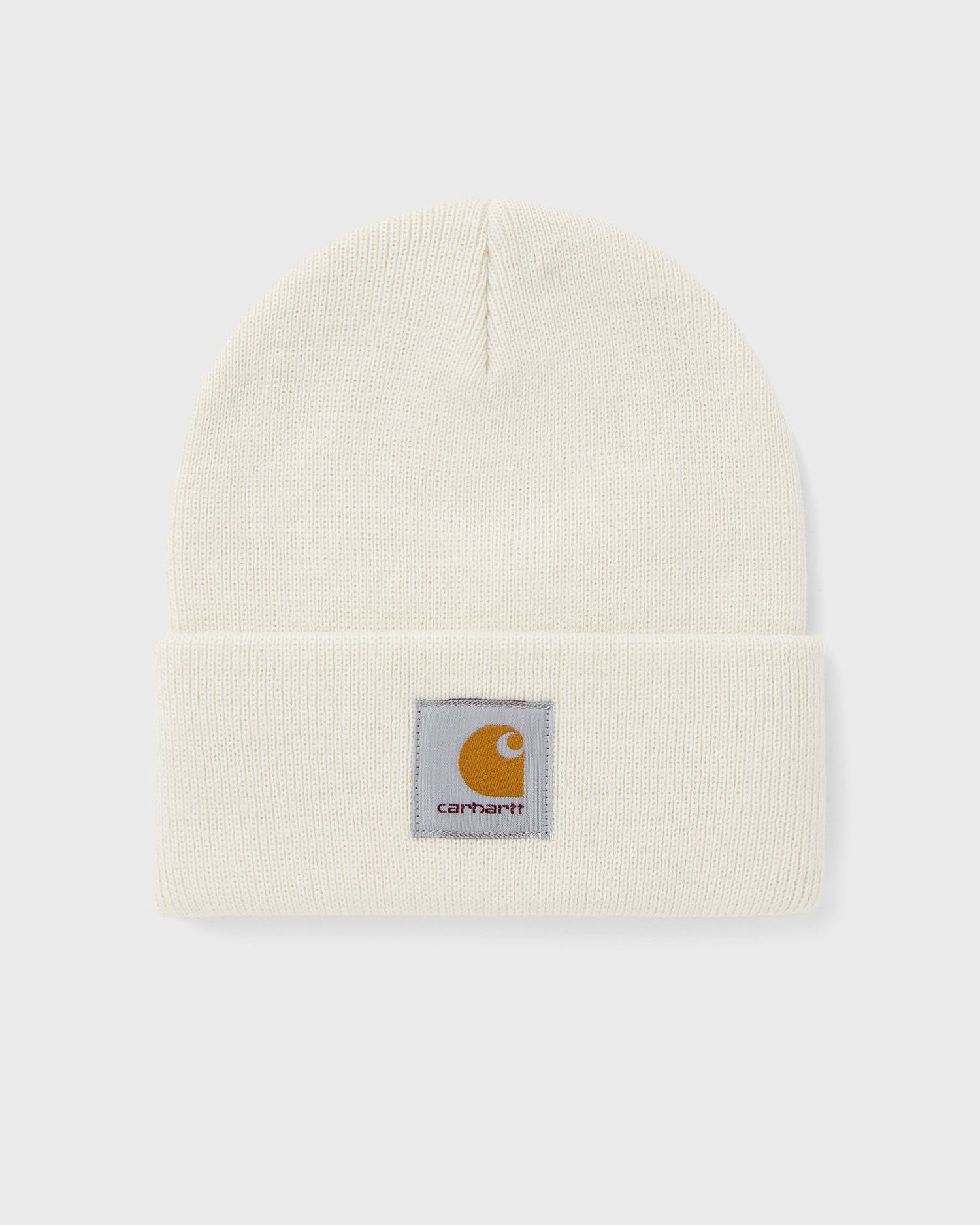 Beanie Carhartt WIP Short Watch Knit Beanie Hvid | I017326-05.XX, 0