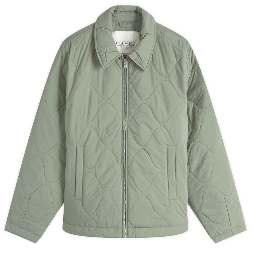Puffer jakke CLOSED Closed Short Quilted Jacket Grøn | C97990-69H-22