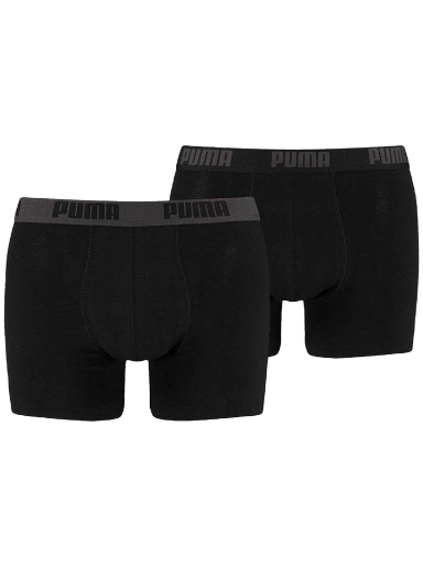 Boksere Puma Basic (2 pack) Sort | 88886958