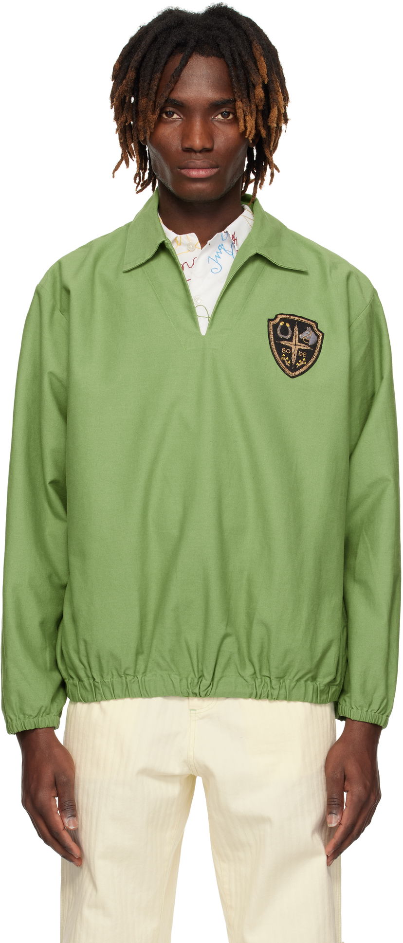 Skjorte Bode Bode Golf Jacket Grøn | MRS25JA004