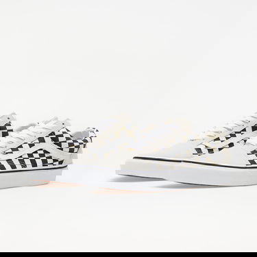 Sneakers og sko Vans Old Skool Checkerboard Hvid | VN0A38G127K1, 4