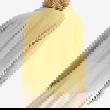 Skjorte YMC YMC Women's Ovelia Shirt, Size Medium Gul | Q2YMI-30, 3