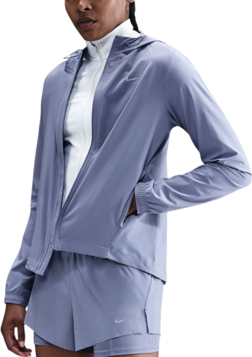 Vindjakke Nike Swift Running Hooded Jacket Blå | hq0650-499