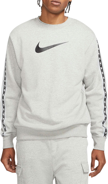 Sweatshirt Nike Repeat Fleece Crew Sweatshirt Grå | dm4679-063, 0