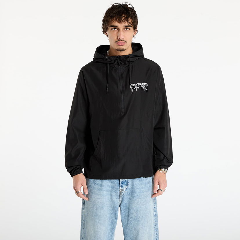 Vindjakke Thrasher One-liner Anorak Jacket Sort | 145781