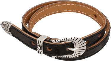 Armbånd OUR LEGACY Cowboy Wrap Around Bracelet Sort | A4248CDB, 0
