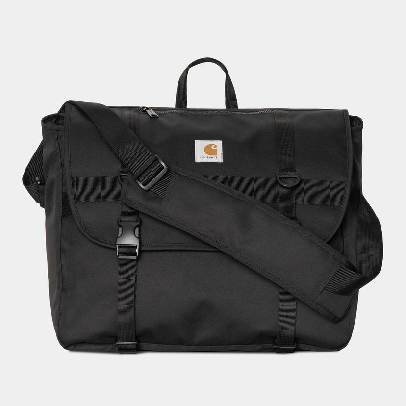 Skuldertaske Carhartt WIP Jake Messenger Bag Sort | I035347_1