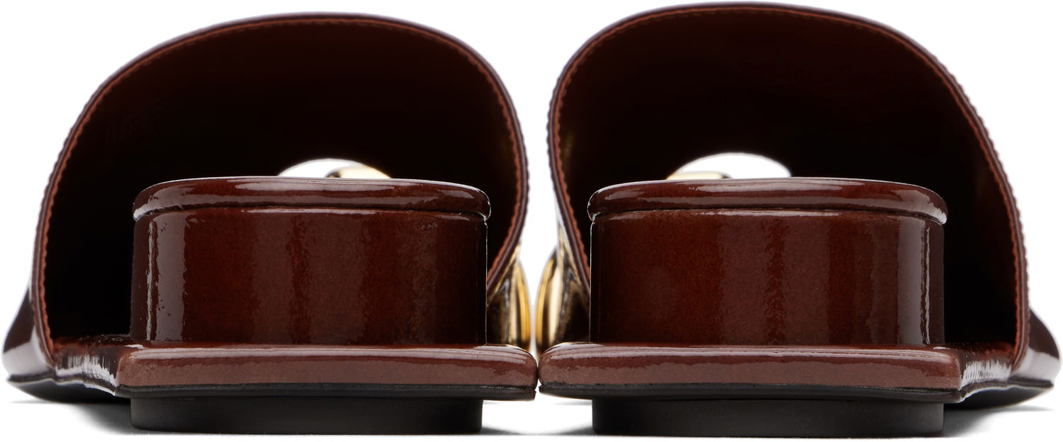 Tilbehør Tory Burch Tory Burch Pierced Mules Brun | 169852-200, 1