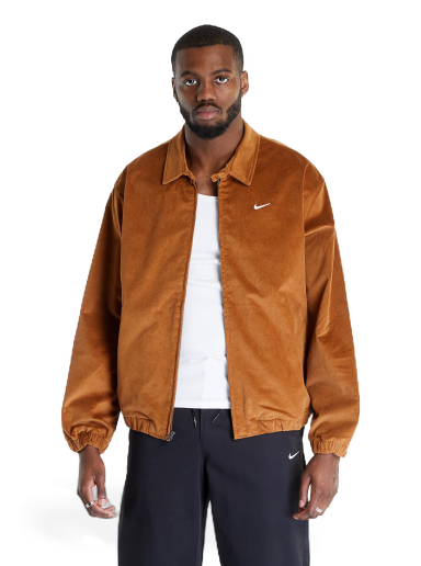 Jakke Nike Life Harrington Jacket Orange | DX9070-270