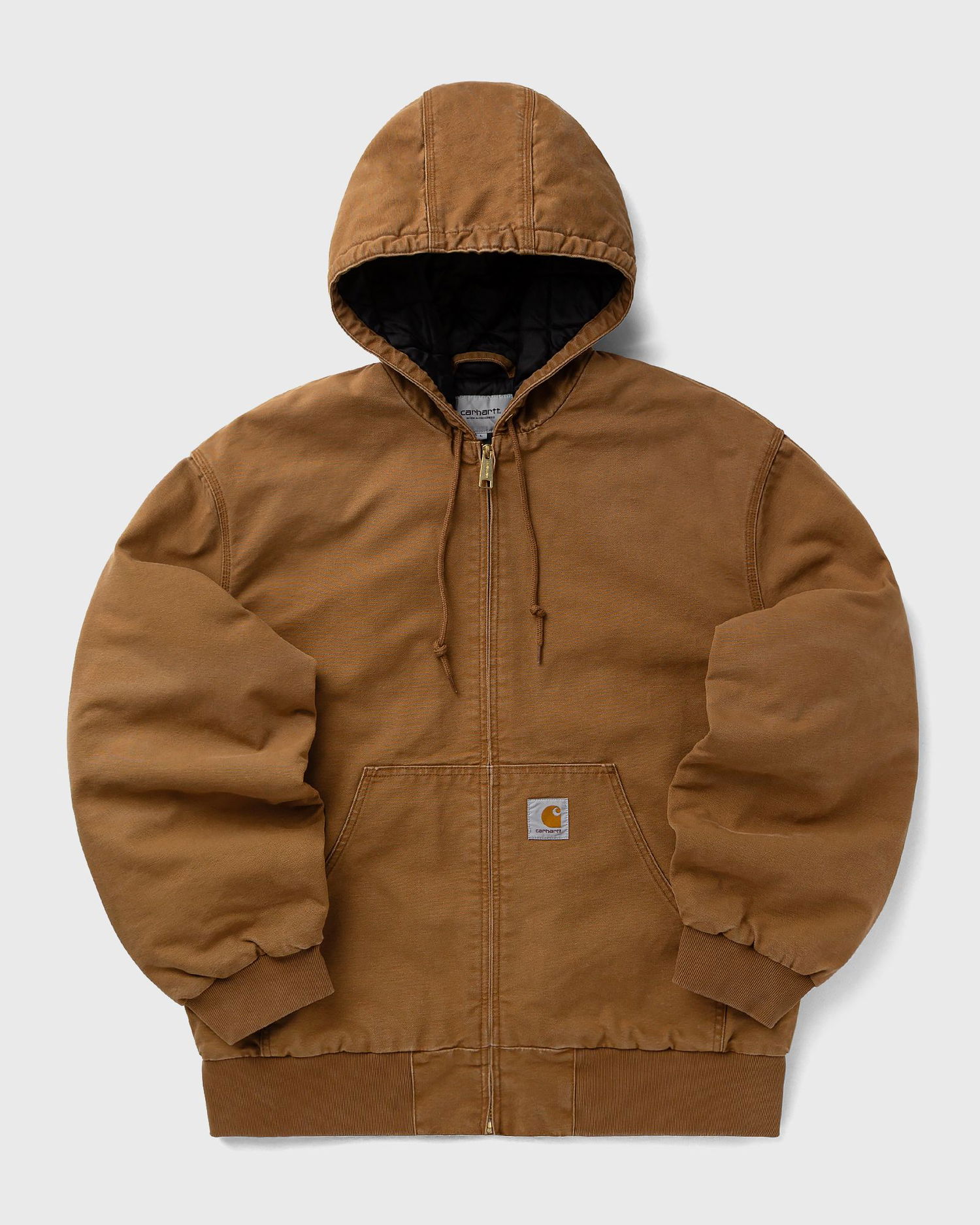 Jakke Carhartt WIP OG Active Hooded Canvas Full Zip Jacket Brun | I035891-HZ.4O, 1