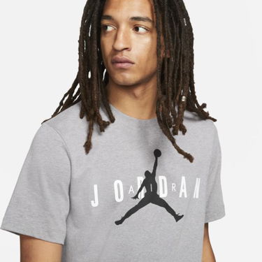 T-shirt Nike Air Wordmark Grå | CK4212-092, 2