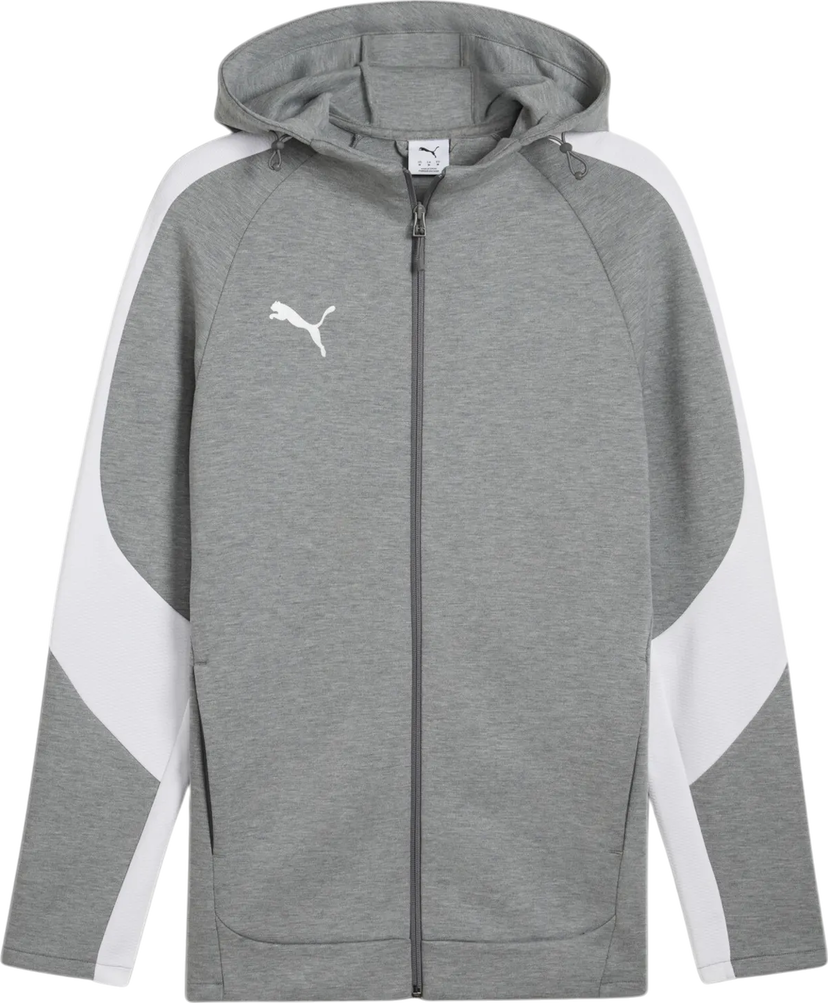 Sweatshirt Puma Puma teamEVOSTRIPE Hooded Jacket Grå | 659947-33