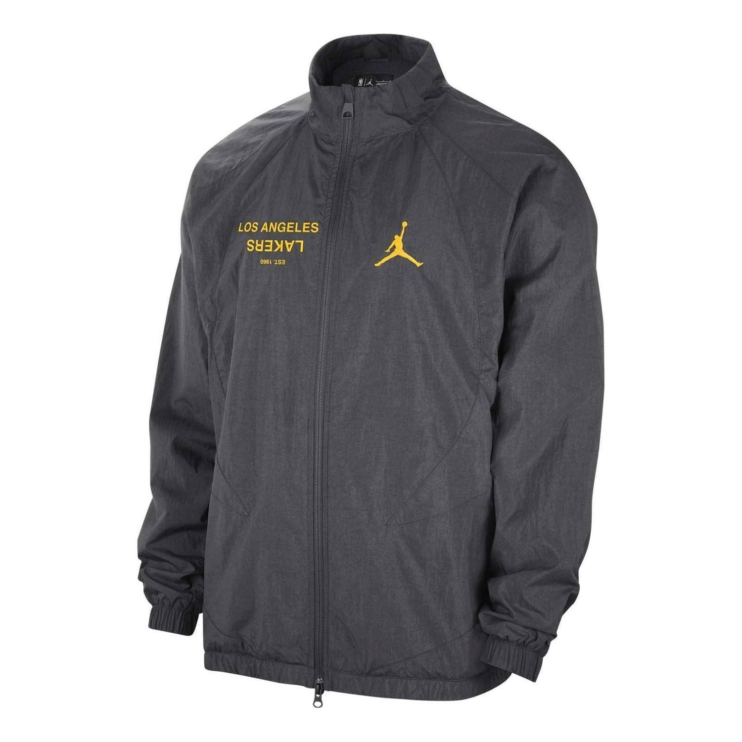 Vindjakke Jordan Los Angeles Lakers Courtside NBA Jam Jacket Sort | FV8193-254, 0