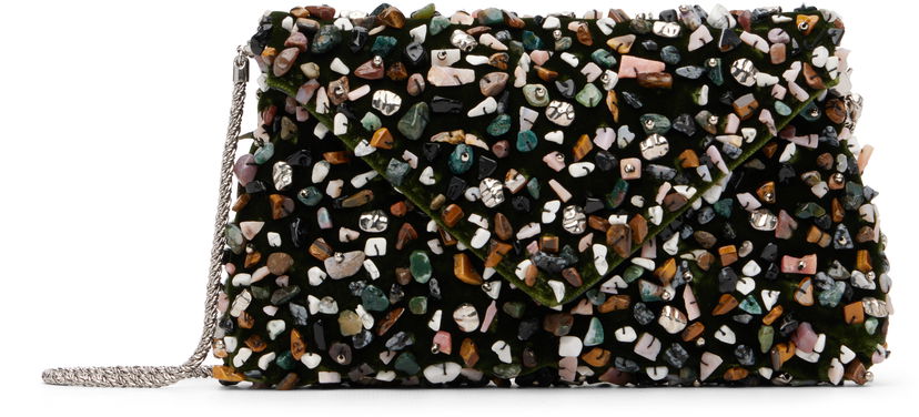 Håndtaske Dries Van Noten Dries Van Noten Embellished Envelope Clutch Flerfarvet | 252-011510-852