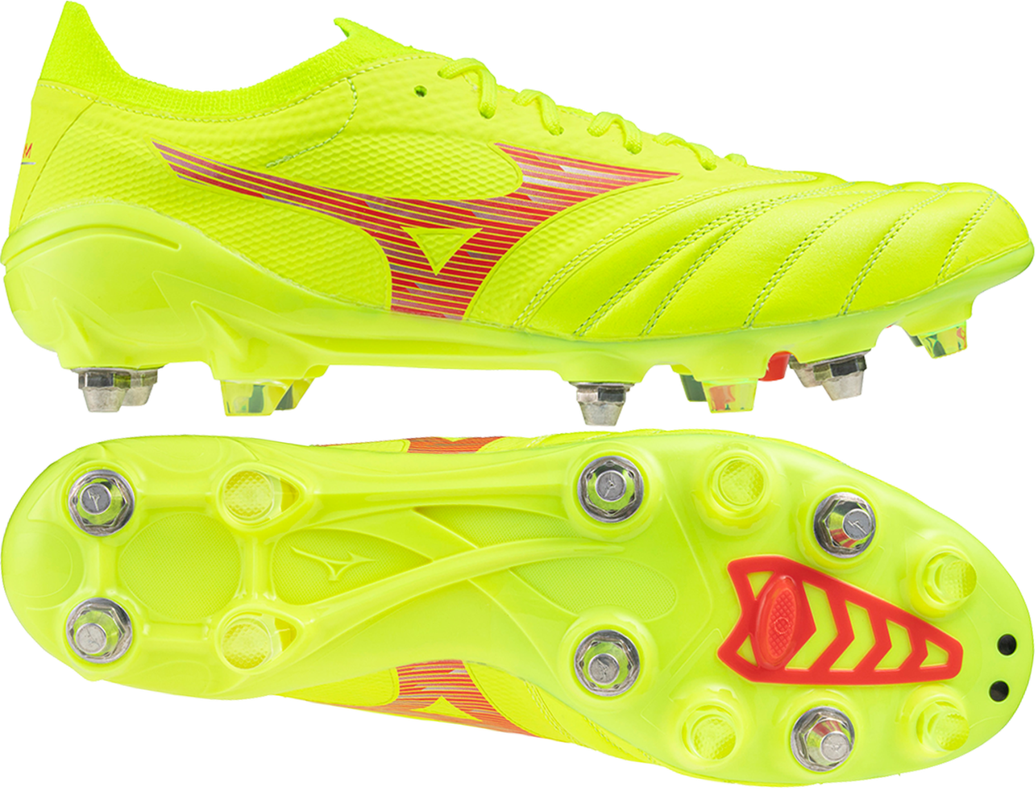 Sneakers og sko Mizuno Mizuno Morelia Neo IV Elite Mix SG Gul | p1gc2442-45, 1