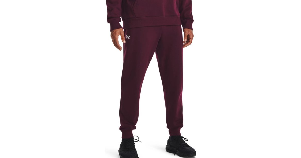 Bukser og jeans Under Armour Rival Fleece Bourgogne | 1379774-600, 1