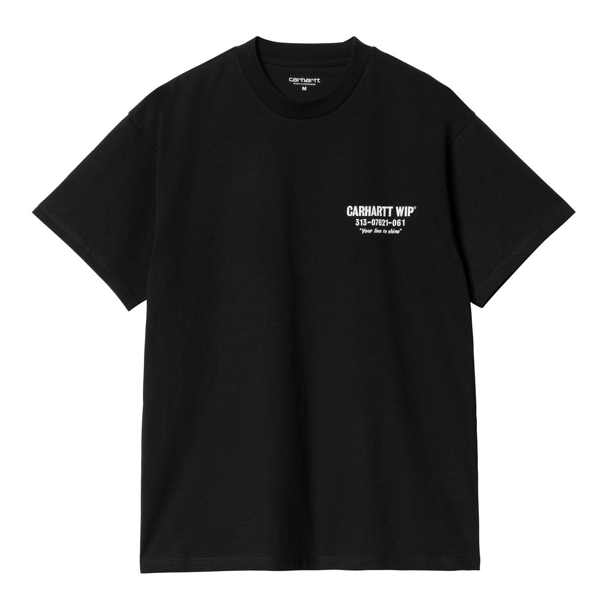 T-shirt Carhartt WIP S/S Less Troubles T-Shirt Sort | I033187_0D2_XX, 1