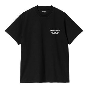 T-shirt Carhartt WIP S/S Less Troubles T-Shirt Sort | I033187_0D2_XX, 1