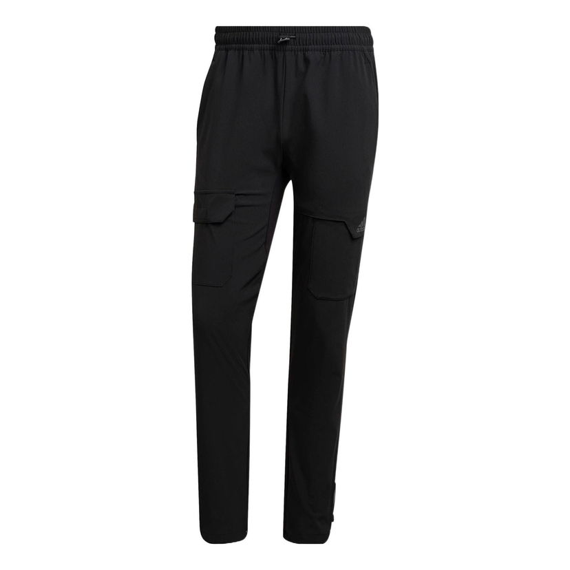 Cargo bukser adidas Originals X-City Straight Pants Sort | HK4477