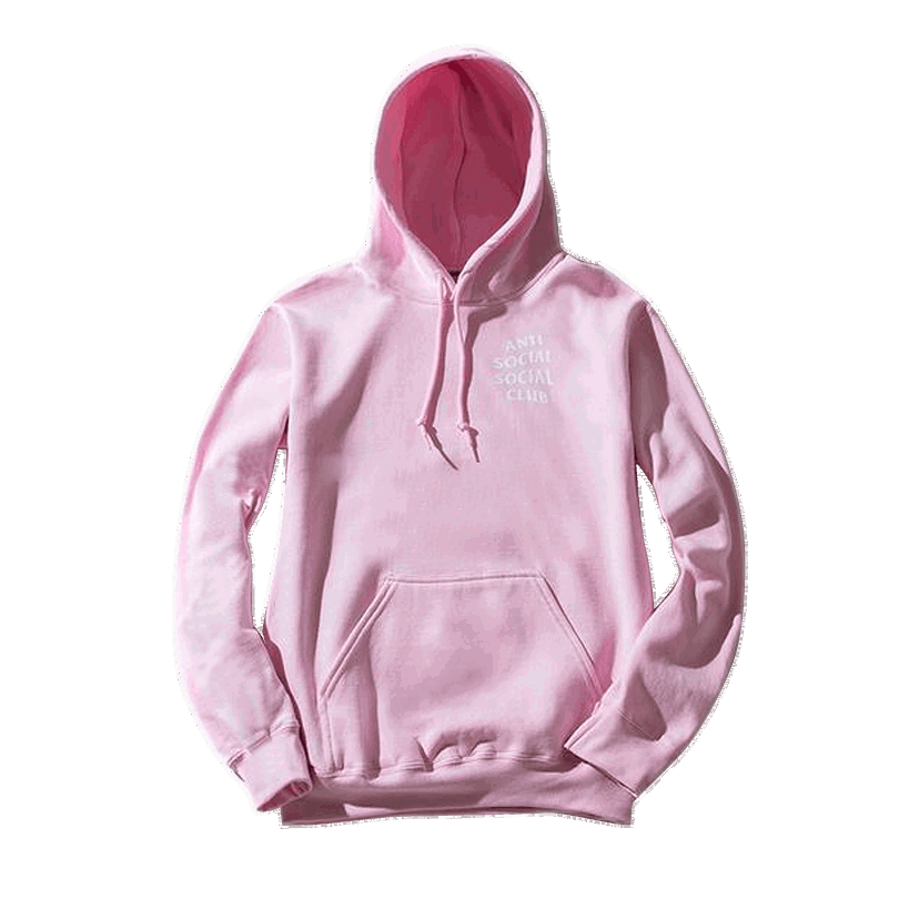 Sweatshirt Anti Social Social Club Kkoch Pullover Hoodie Lyserød | 0657 100000106KKH PINK
