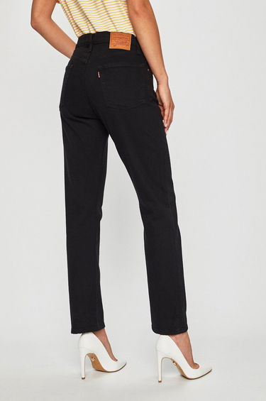 Jeans Levi's 501 High Rise Straight Crop Jean Sort | 36200-0085, 1