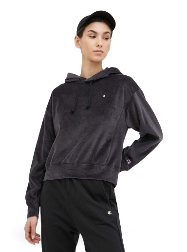 Sweatshirt Champion Hoodie Sort | 116256