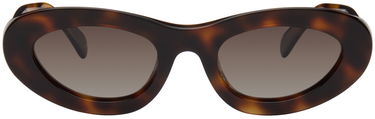 Solbriller Anine Bing ANINE BING Roma Oval Sunglasses Brun | A-12-10090-TTI3, 0