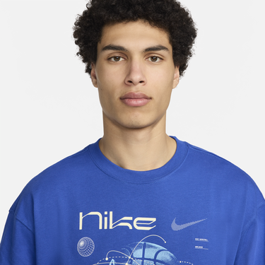 T-shirt Nike Max90 Blå | FV8418-480, 4